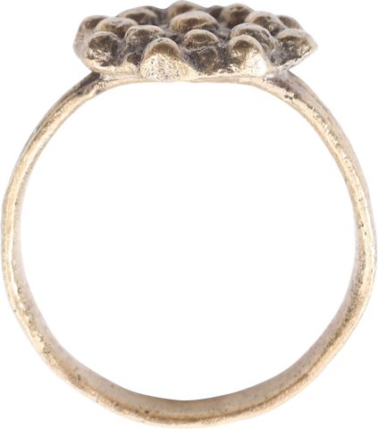 GREAT PLAGUE OF LONDON RING, 17th CENTURY, SIZE 5 ¾+ - Fagan Arms