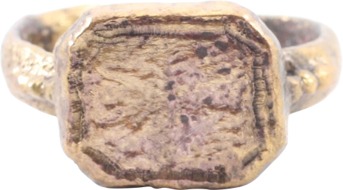 MEDIEVAL/GOTHIC EUROPEAN RING C.1100-1400 AD, SIZE 10 - Fagan Arms