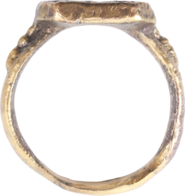 MEDIEVAL/GOTHIC EUROPEAN RING C.1100-1400 AD, SIZE 10 - Fagan Arms