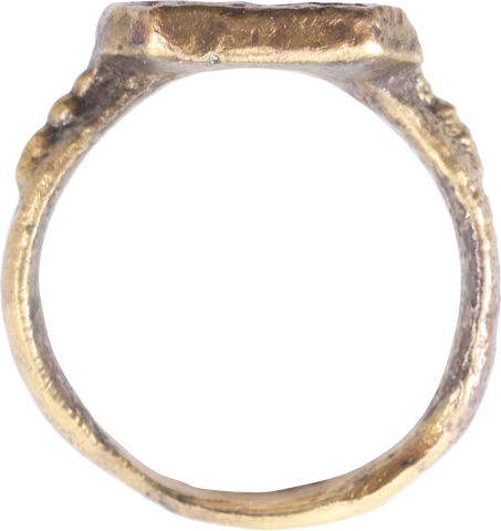MEDIEVAL/GOTHIC EUROPEAN RING C.1100-1400 AD, SIZE 10 - Fagan Arms