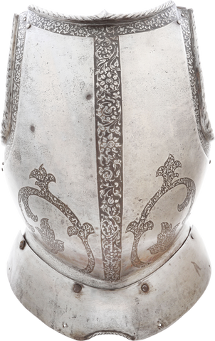 A FINE SOUTH GERMAN BREASTPLATE C.1560 FOR THE FOOT TOURNAMENT - Fagan Arms