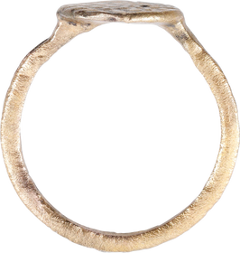 FINE VIKING HEART RING C.900-1050 AD, SIZE 9 3/4 - Fagan Arms