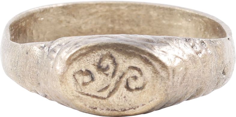 BYZANTINE SORCERER’S RING 400-700 AD, SIZE 10 1/4 - Fagan Arms