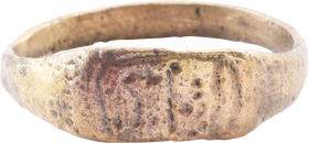 MEDIEVAL EUROPEAN RING 8TH-1TTH CENTURY AD, SIZE 10 ¾ - Fagan Arms