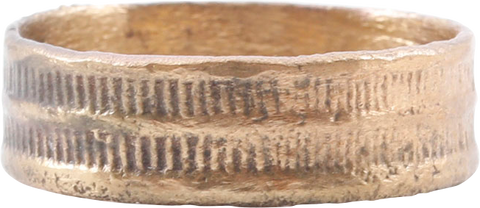 ANCIENT VIKING WEDDING RING 750-1050 AD, SIZE 7 3/4 - Fagan Arms