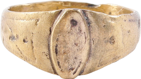 LATE MEDIEVAL WOMAN'S FASHION RING, 15TH-16TH CENTURY AD, SIZE 9 1/4 - Fagan Arms