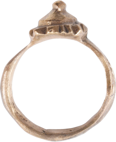 FINE ROMAN PROSTITUTE'S RING, C.100-300 AD, SIZE 2 ½ - Fagan Arms