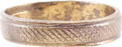 FINE VIKING WEDDING RING, 900-1050 AD, SIZE 5 ¾ - Fagan Arms