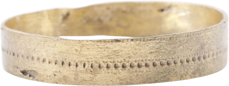 ANCIENT VIKING WEDDING RING, SIZE 9 1/4 - Fagan Arms