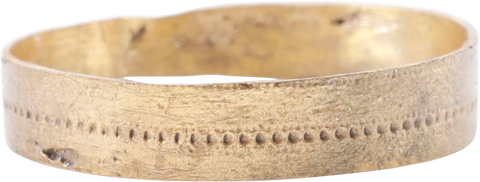 ANCIENT VIKING WEDDING RING, SIZE 9 1/4 - Fagan Arms