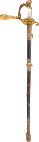 US 1852 PATTERN NAVAL OFFICER’S SWORD - Fagan Arms