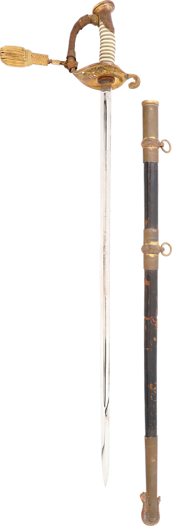 US 1852 PATTERN NAVAL OFFICER’S SWORD - Fagan Arms
