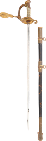US 1852 PATTERN NAVAL OFFICER’S SWORD - Fagan Arms