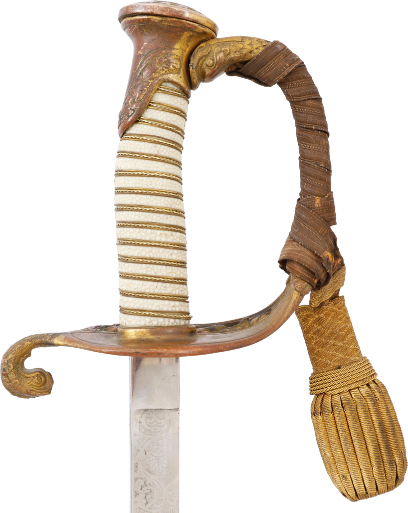 US 1852 PATTERN NAVAL OFFICER’S SWORD - Fagan Arms