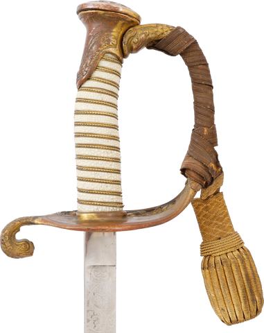 US 1852 PATTERN NAVAL OFFICER’S SWORD - Fagan Arms