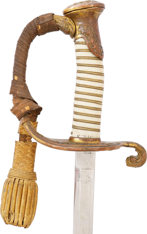 US 1852 PATTERN NAVAL OFFICER’S SWORD - Fagan Arms