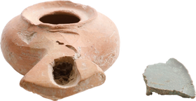 ROMAN OIL LAMP C.100-250 AD - Fagan Arms