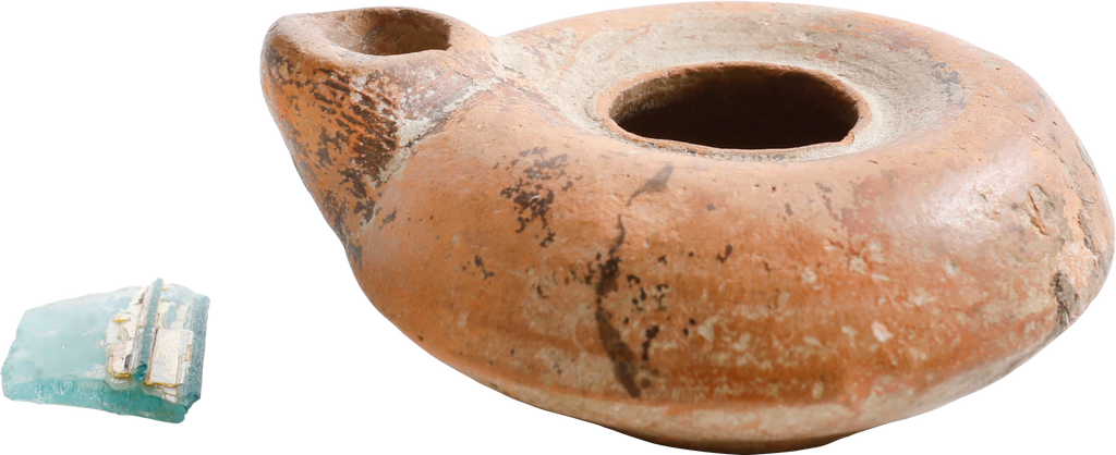 GREEK OIL LAMP 4TH-3RD CENTURY BC - Fagan Arms