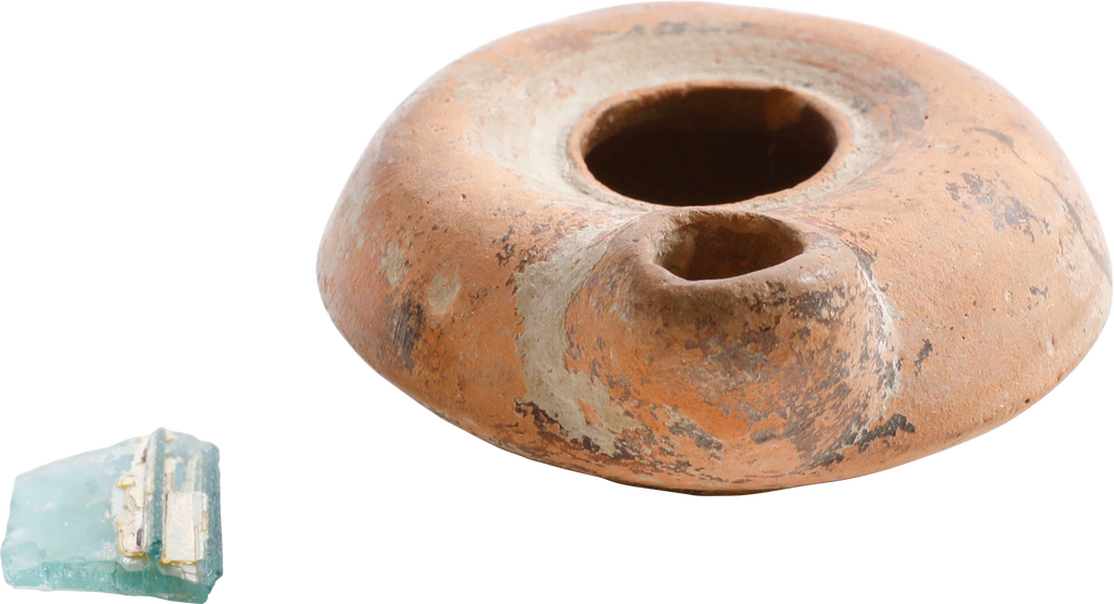 GREEK OIL LAMP 4TH-3RD CENTURY BC - Fagan Arms