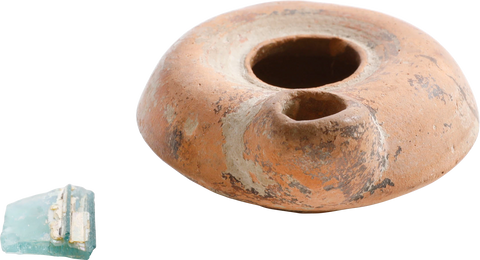 GREEK OIL LAMP 4TH-3RD CENTURY BC - Fagan Arms