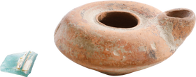 GREEK OIL LAMP 4TH-3RD CENTURY BC - Fagan Arms