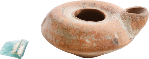 GREEK OIL LAMP 4TH-3RD CENTURY BC - Fagan Arms