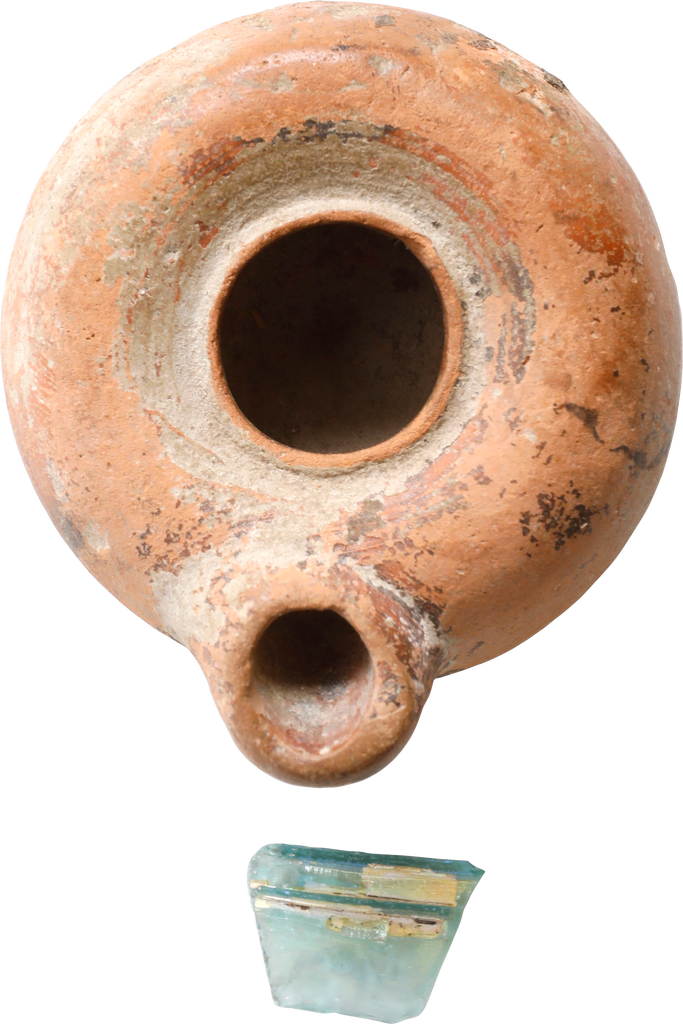 GREEK OIL LAMP 4TH-3RD CENTURY BC - Fagan Arms