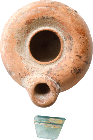 GREEK OIL LAMP 4TH-3RD CENTURY BC - Fagan Arms