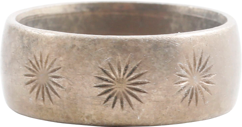 WORLD WAR I TRENCH ART RING, SIZE 8 - Fagan Arms