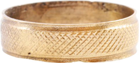 FINE VIKING WEDDING RING, C.850-1050 AD, SIZE 10 1/4 - Fagan Arms