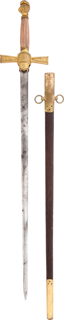 RARE EARLY MASONIC SWORD C.1840-50 - Fagan Arms