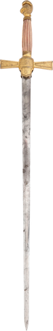 RARE EARLY MASONIC SWORD C.1840-50 - Fagan Arms