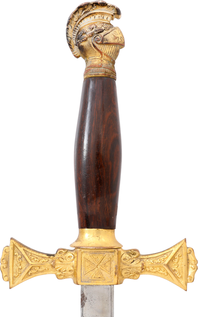 RARE EARLY KNIGHT’S TEMPLAR SWORD 1871-73 - Fagan Arms