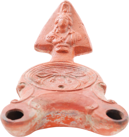 EGYPTIAN DOUBLE OIL LAMP 1ST-2ND CENTURY AD - Fagan Arms