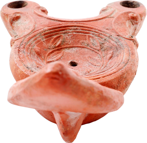 EGYPTIAN DOUBLE OIL LAMP 1ST-2ND CENTURY AD - Fagan Arms