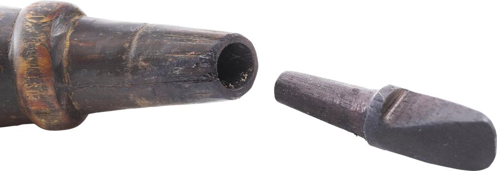 PENNSYLVANIA HORN PRIMING FLASK, 18TH-EARLY 19TH CENTURY - Fagan Arms