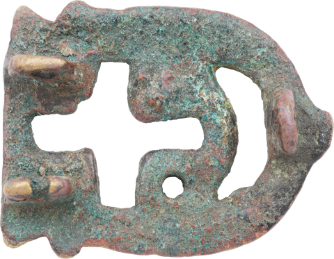 BYZANTINE BELT BUCKLE 6TH-9TH CENTURY AD - Fagan Arms