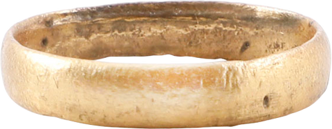 VIKING WARRIOR’S WEDDING RING, 800-1050 AD, SIZE 7 ½ - Fagan Arms