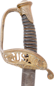 CIVIL WAR STAFF & FIELD OFFICER’S SWORD, M.1850 - Fagan Arms