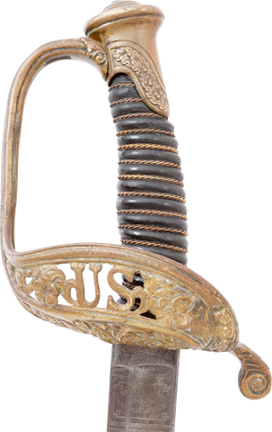 CIVIL WAR STAFF & FIELD OFFICER’S SWORD, M.1850 - Fagan Arms