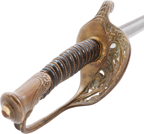 CIVIL WAR STAFF & FIELD OFFICER’S SWORD, M.1850 - Fagan Arms