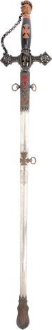 KNIGHTS TEMPLAR SWORD, LAST HALF OF THE 19TH CENTURY - Fagan Arms