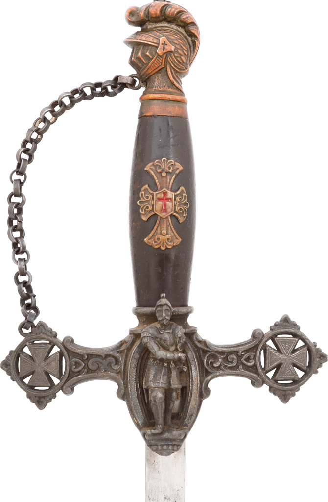 KNIGHTS TEMPLAR SWORD, LAST HALF OF THE 19TH CENTURY - Fagan Arms