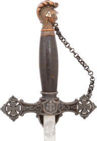 KNIGHTS TEMPLAR SWORD, LAST HALF OF THE 19TH CENTURY - Fagan Arms