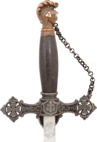 KNIGHTS TEMPLAR SWORD, LAST HALF OF THE 19TH CENTURY - Fagan Arms