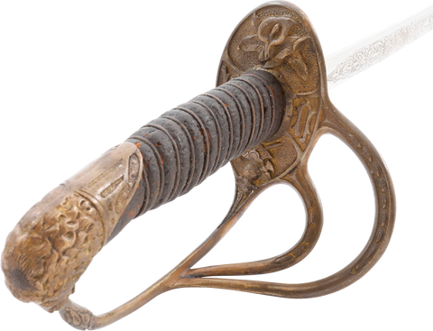 SCARCE VARIATION KNIGHTS OF PYTHIAS SWORD - Fagan Arms