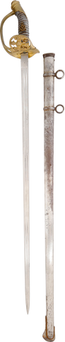 PRESENTATION PRUSSIAN M.1889 OFFICER’S SWORD - Fagan Arms