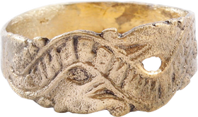 EASTERN EUROPEAN WOMAN’S WEDDING RING, SIZE 7 ¾ - Fagan Arms