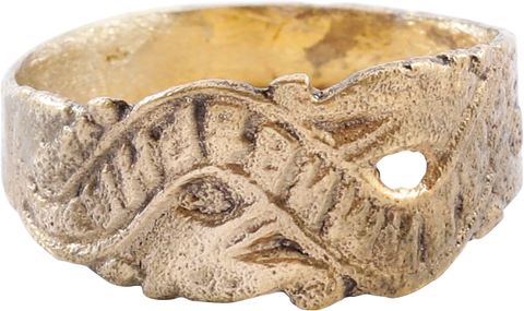 EASTERN EUROPEAN WOMAN’S WEDDING RING, SIZE 7 ¾ - Fagan Arms