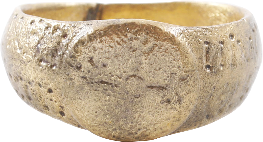 FINE BYZANTINE CHRISTIAN RING C.500-900 AD, SIZE 9 - Fagan Arms